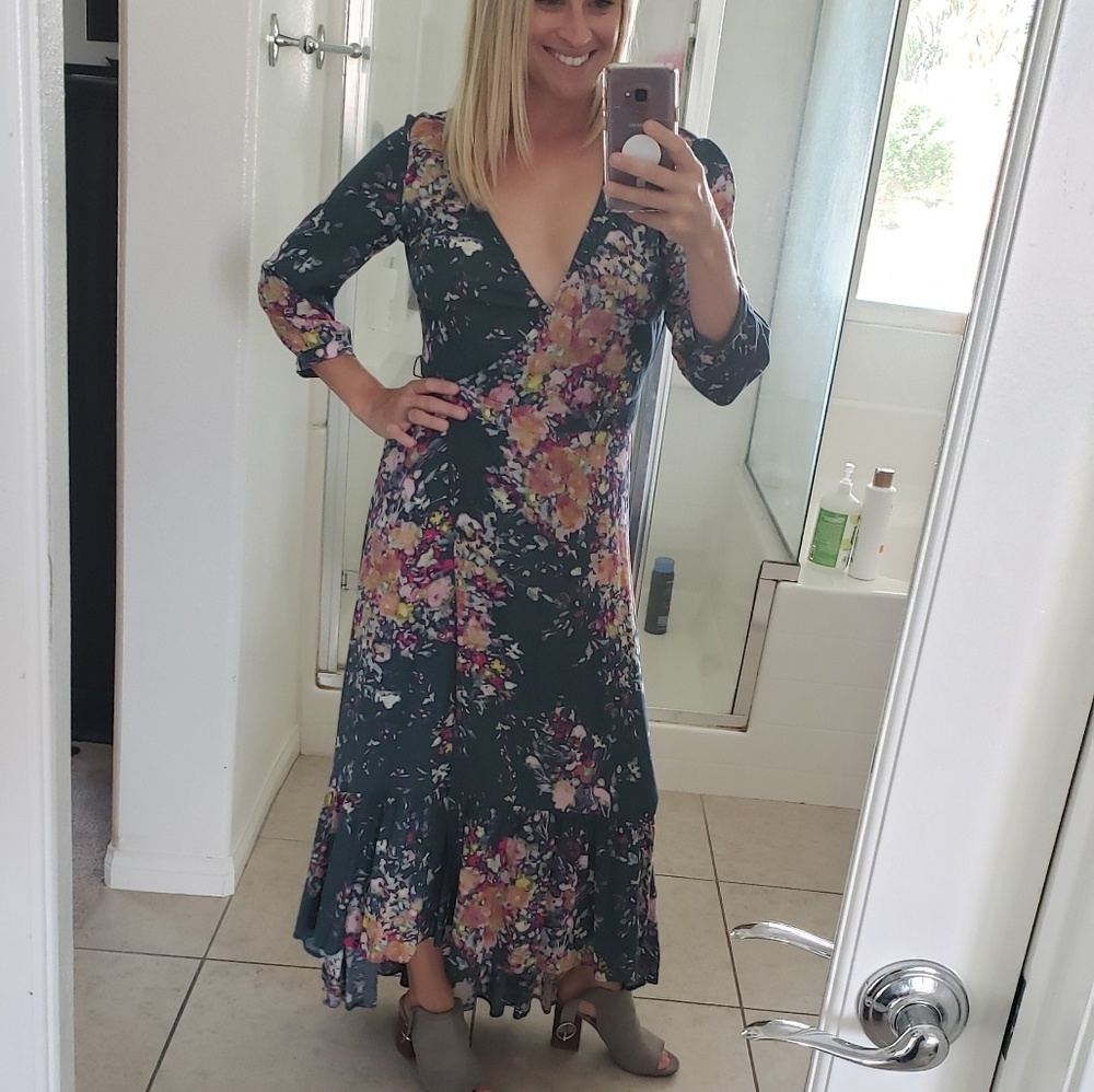 Lovestitch Maxi Wrap Dress